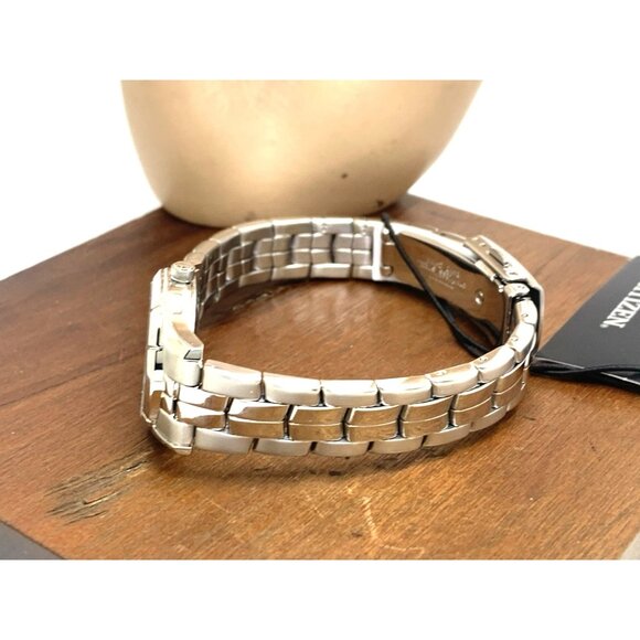 Citizen Women's Watch EQ0540-57A Quartz Silver Dial Day Date Petite 25mm Steel - Picture 10 of 15